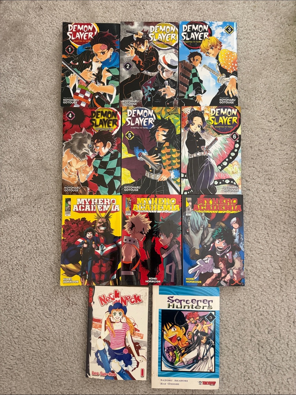 Manga bundle of 11